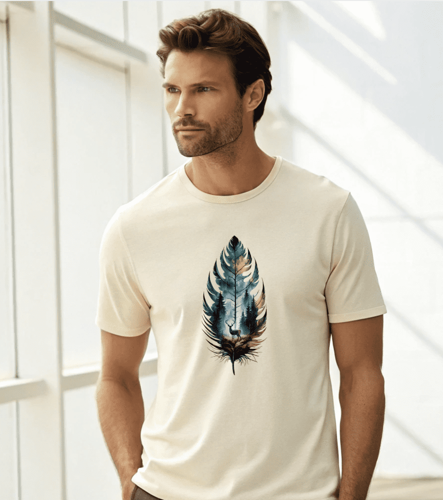 "Forest Echo Tee" t-shirt - Image 6